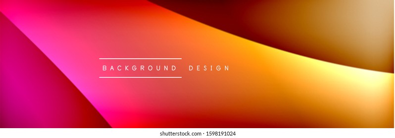 Flowing waves with 3d shadow effects and fluid gradients. Dynamic trendy abstract background. Vector Illustration For Wallpaper, Banner, Background, Card, Book, Illustration, landing, page, cover