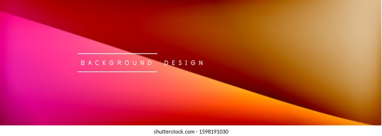 Flowing waves with 3d shadow effects and fluid gradients. Dynamic trendy abstract background. Vector Illustration For Wallpaper, Banner, Background, Card, Book, Illustration, landing, page, cover