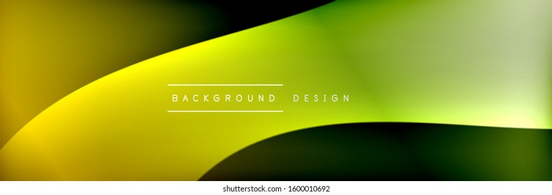 Flowing waves with 3d shadow effects and fluid gradients. Dynamic trendy abstract background. Vector Illustration For Wallpaper, Banner, Background, Card, Book, Illustration, landing, page, cover