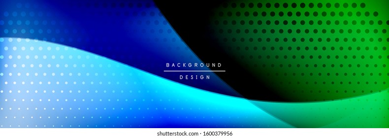 Flowing waves with 3d shadow effects and fluid gradients. Dynamic trendy abstract background. Vector Illustration For Wallpaper, Banner, Background, Card, Book, Illustration, landing, page, cover