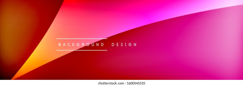 Flowing waves with 3d shadow effects and fluid gradients. Dynamic trendy abstract background. Vector Illustration For Wallpaper, Banner, Background, Card, Book, Illustration, landing, page, cover