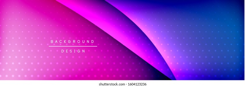 Flowing waves with 3d shadow effects and fluid gradients. Dynamic trendy abstract background. Vector Illustration For Wallpaper, Banner, Background, Card, Book, Illustration, landing, page, cover