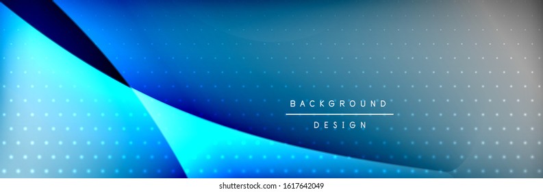 Flowing waves with 3d shadow effects and fluid gradients. Dynamic trendy abstract background. Vector Illustration For Wallpaper, Banner, Background, Card, Book, Illustration, landing, page, cover
