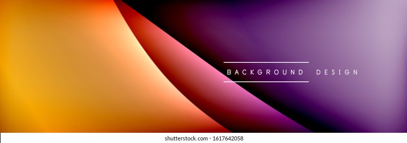 Flowing waves with 3d shadow effects and fluid gradients. Dynamic trendy abstract background. Vector Illustration For Wallpaper, Banner, Background, Card, Book, Illustration, landing, page, cover