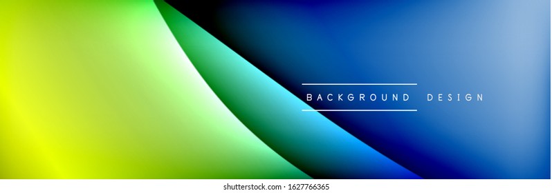 Flowing waves with 3d shadow effects and fluid gradients. Dynamic trendy abstract background. Vector Illustration For Wallpaper, Banner, Background, Card, Book, Illustration, landing, page, cover