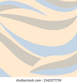 Flowing Waves of Color Background 