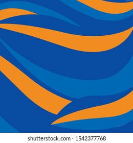 Flowing Waves of Color Background 