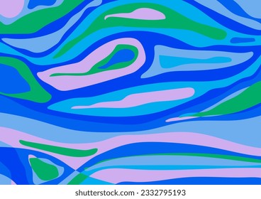 Flowy brutalism flow pattern, fluid brutalism background, seamless fluid background, blue based brutalism background design, wavy design, fluid decorative backdrop. fluid shape template.