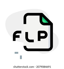 flp file extension is categorized as audio files, data files and disk image files.