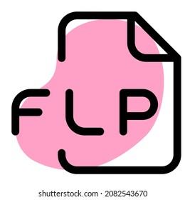 flp file extension is categorized as audio files, data files and disk image files.