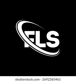 FLS logo. FLS letter. FLS letter logo design. Initials FLS logo linked with circle and uppercase monogram logo. FLS-typography for technology, business and real estate brand.