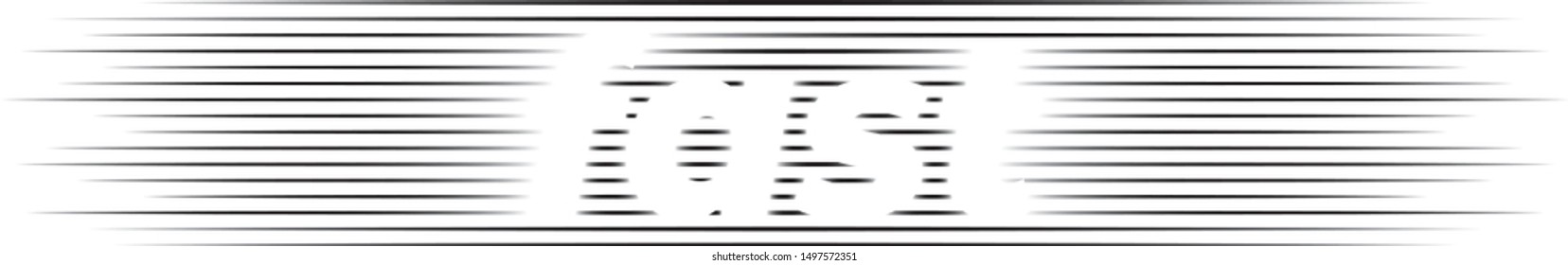flu fast word on white background