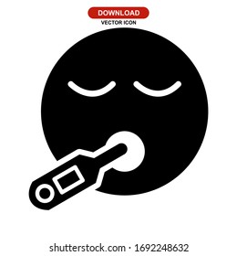 flu icon or logo isolated sign symbol vector illustration - high quality black style vector icons
