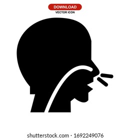flu icon or logo isolated sign symbol vector illustration - high quality black style vector icons
