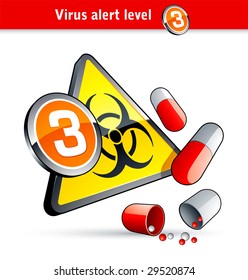 Flu Virus alert number three