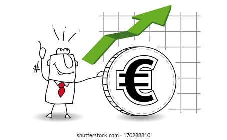 fluctuation of the euro growing up