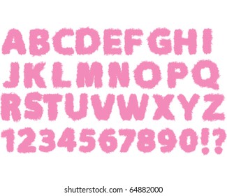 Fluffy Alphabet