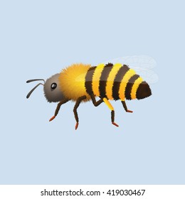 Fluffy Bee