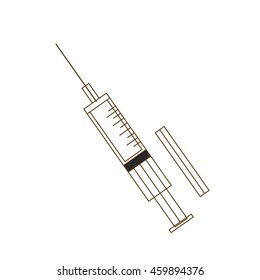 fluffy brushes picture drawing of medical background  vector on white background with copy space