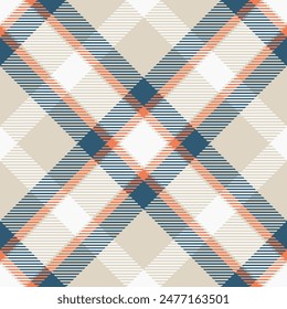 Fluffy fabric pattern check, post texture textile seamless. Jersey tartan background vector plaid in light and white colors.