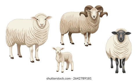 Fluffy Farm Friends Exploring Sheep Breeds and the Joys of Animal Husbandry