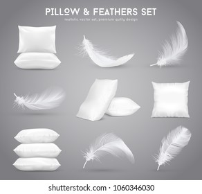 fluffy feather pillows