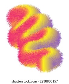 Pincel de gradiente suave. Diseño abstracto moderno para carteles, folletos, tarjetas de visita, logotipo, publicidad

