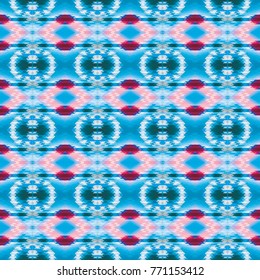 Fluffy Plaid. Vector Pattern