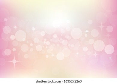 Fluffy polka dot colorful background