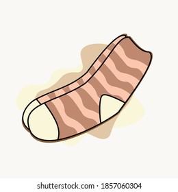 Fluffy socks for a relaxing day in