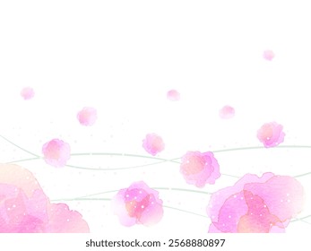 Fluffy warm image background illustration