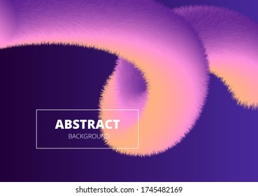 figura ondulada y ondulada sobre un fondo azul oscuro