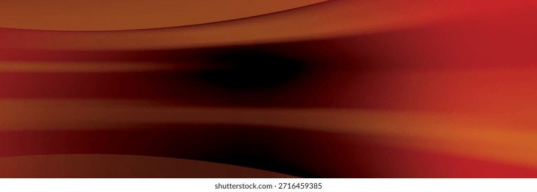 Fluid abstract background with colorful gradient. 2D illustration of modern movement.