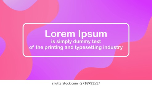 Fluid abstrakter Hintergrund mit flüssigen Formen lebendige Farbverlauf Wallpaper für Business-Präsentation für Cover Poster Broschüre Banner-Vorlage
