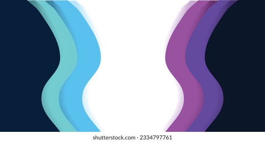 fondo abstracto fluido diseño moderno 3d color completo