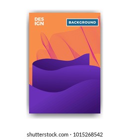 fluid abstract background, poster and web design