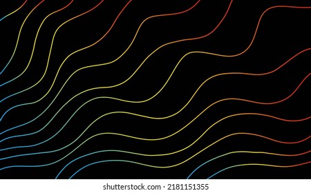 Fondo fluido abstracto con área espacial. Fondo del fluido moderno