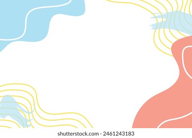 Fluid abstract background vector illustration design
