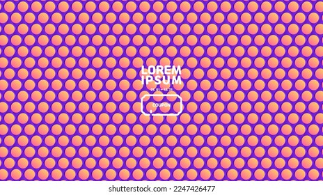 fluid abstract background.a background of a purple and orange circle-shaped gradations