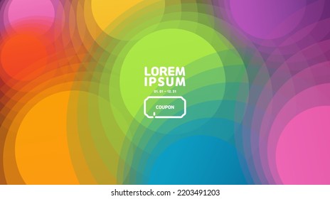 fluid abstract background.A gradation wallpaper with various colors.Rainbow color. Yellow, orange, blue, green, purple, pink