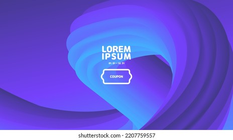 fondo abstracto fluido.Papel de fondo de gradación en azul y púrpura