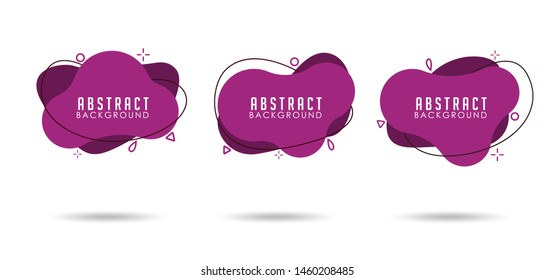 fluid abstract banner vector illustration. can use for banner , flyer, poster, presentation, or web design. abstract vector banner. fluid banner 