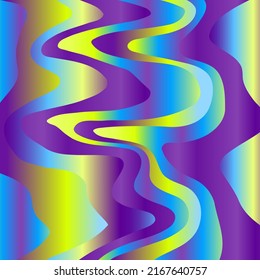 Fluid abstract flow colorful waves background. Ink splash. Vector illustration.