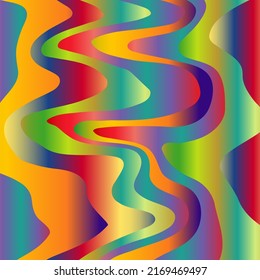 Fondo fluido de las ondas coloridas de flujo abstracto. salpicadura de tinta. Ilustración vectorial.