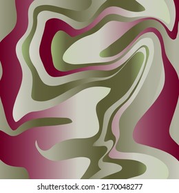 Fluid abstract flow colorful waves background. Ink splash. Vector illustration