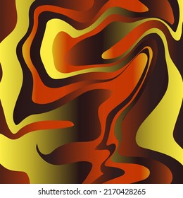 Fondo fluido de las ondas coloridas de flujo abstracto. salpicadura de tinta. Ilustración del vector