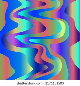 Fluid abstract flow colorful waves background. Ink splash. Vector illustration.