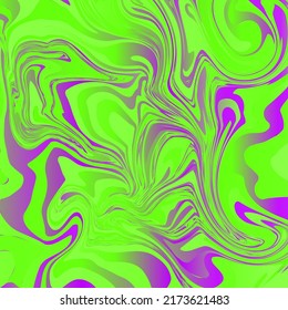 Fluid abstract flow colorful waves background. Ink splash. Vector illustration.