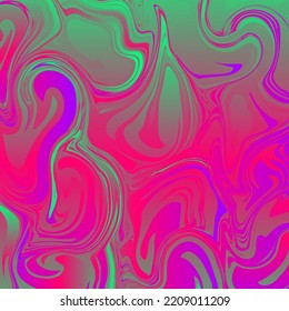 Fondo fluido de las ondas coloridas de flujo abstracto. salpicadura de tinta. Ilustración vectorial.