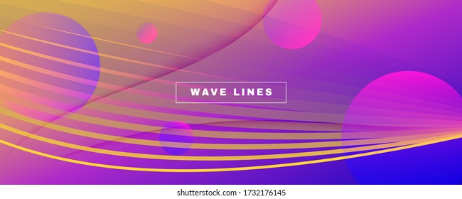 Fluid Abstract Flow Landing Page. 3d Shapes Poster. Vivid Dynamic Movement. Bright Minimal Template. Vibrant Geometric Liquid. Curve Fluid Abstract. Digital Flow Gradient Texture.